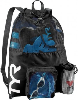 Swim Bags Big Mesh Mummy Backpack for Swim, Gym and Workout Gear 40l Capacity