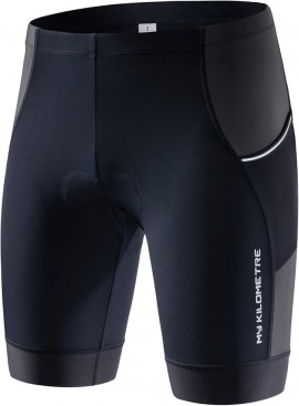 Mens Swim Jammer Triathlon Shorts with Adjustable Drawstring Easy Reach Leg Pockets